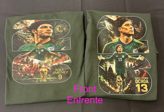 World Cup 2026 camisas de México Raúl Jiménez y Memo Ochoa
