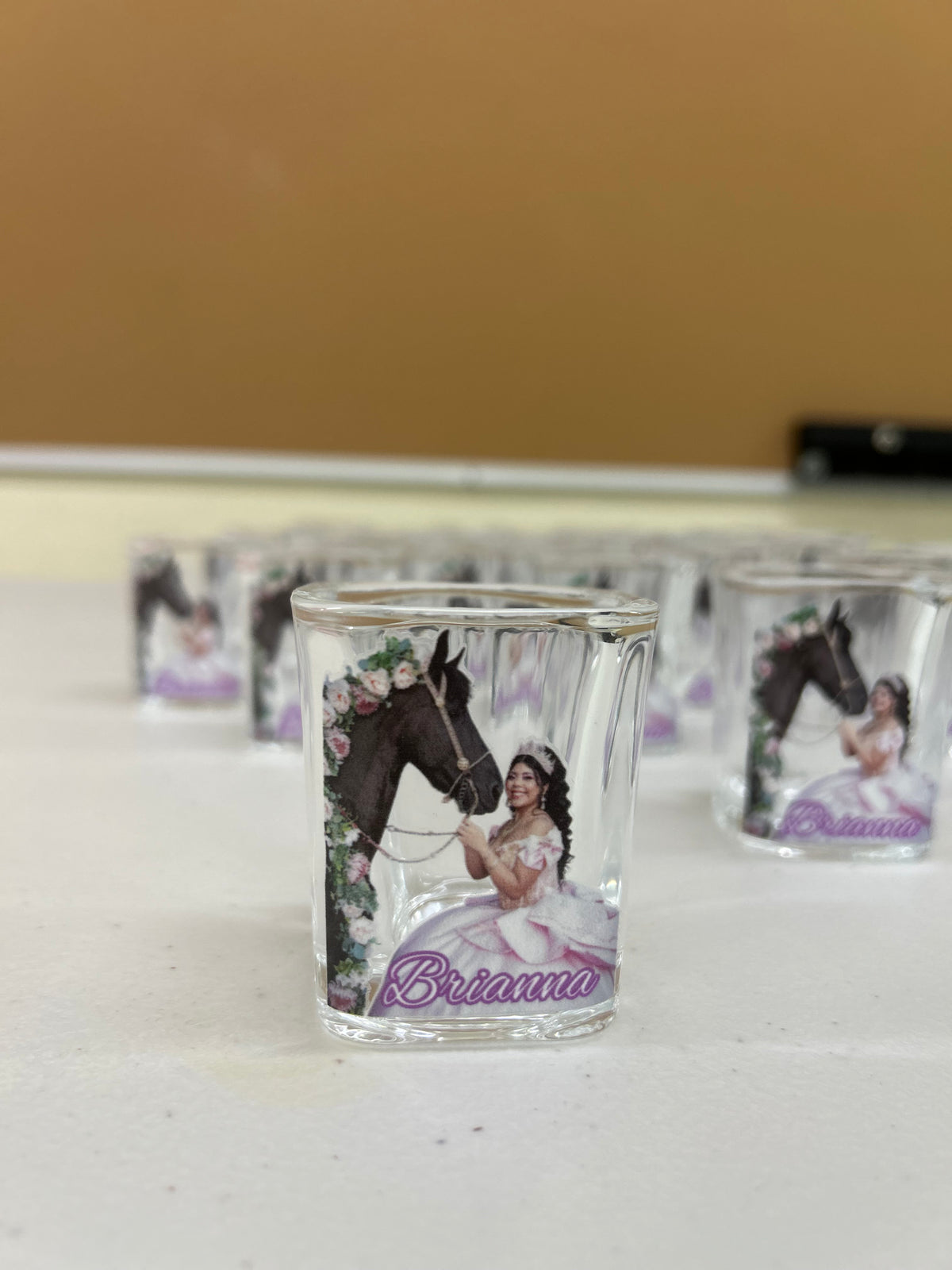 Personalized Tequila Shot Glasses, Set of 12