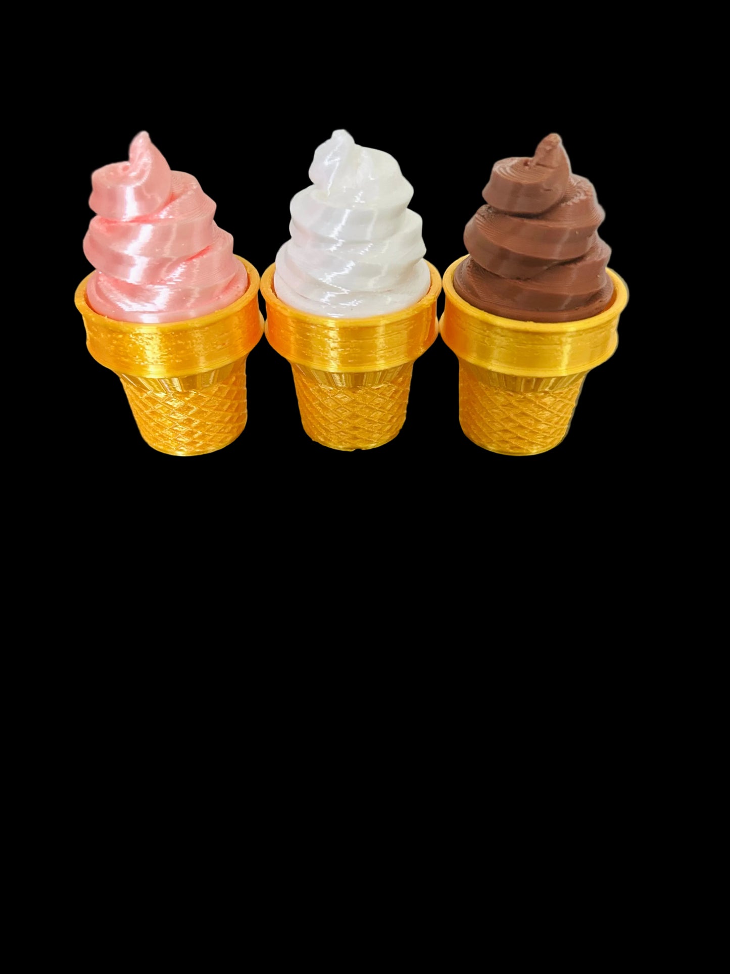 3D printed Ice Cream Clickers 🍦