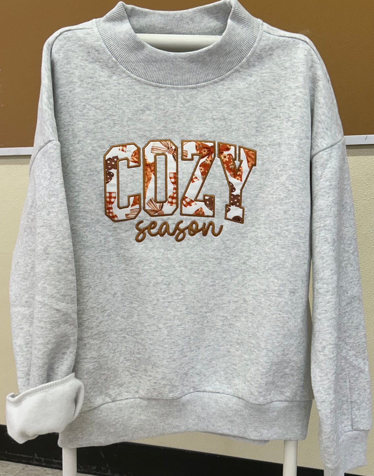 Cozy Season Embroidery crewneck