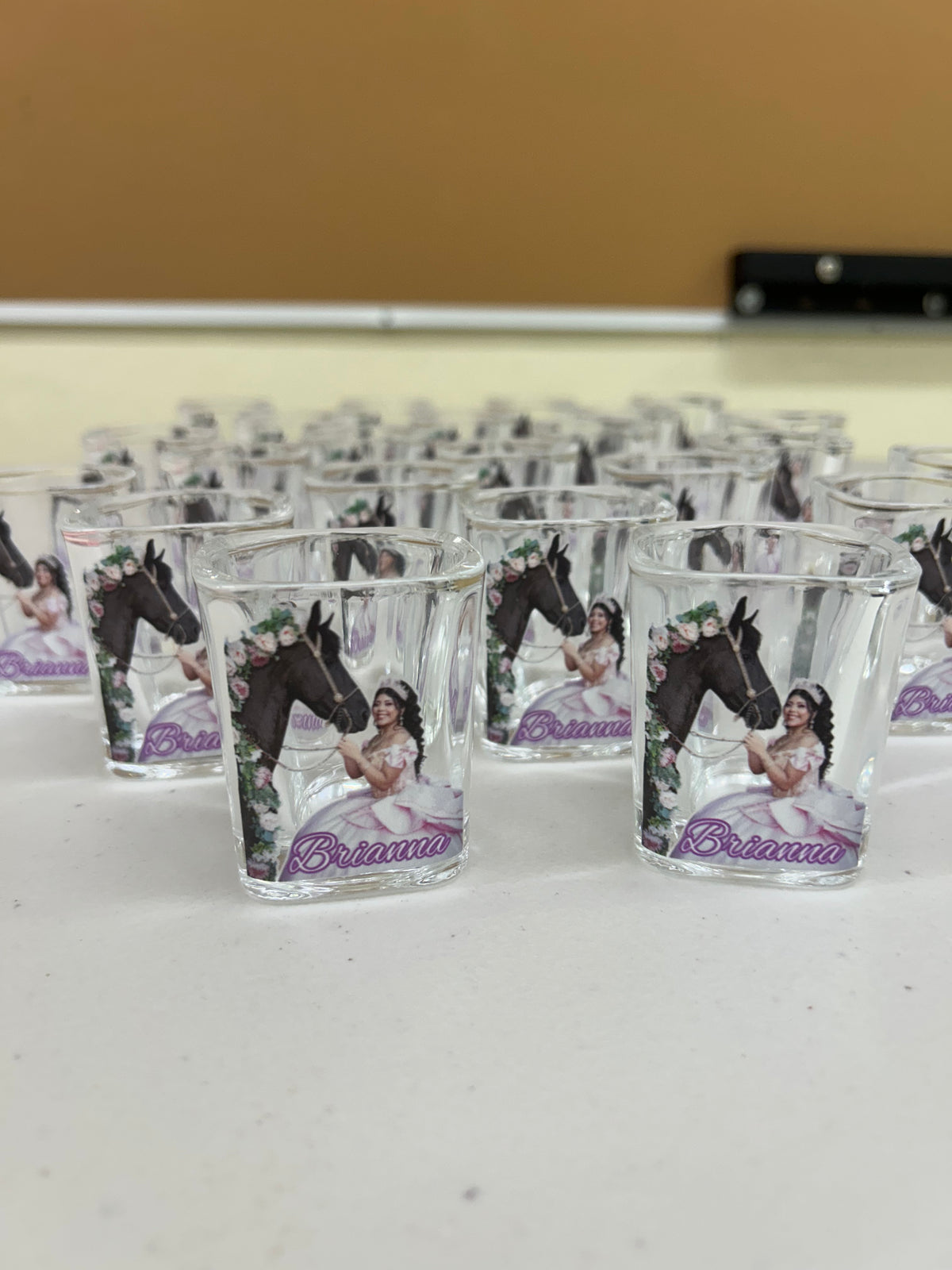 Personalized Tequila Shot Glasses, Set of 12