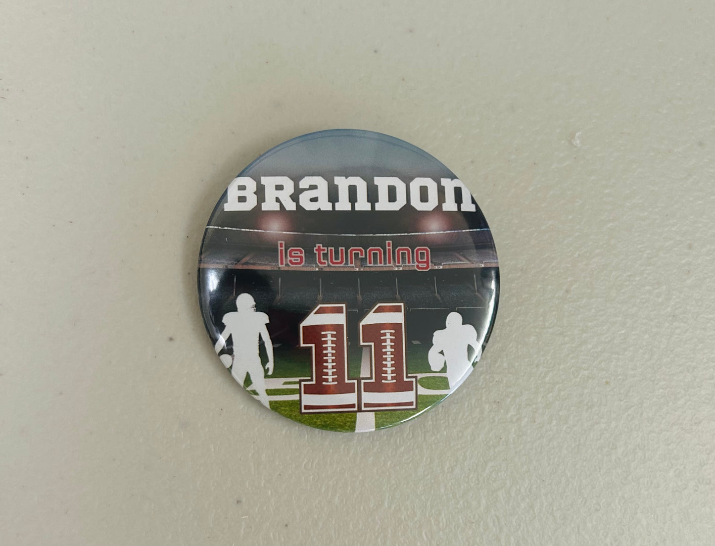 Custom pin buttons 12pcs
